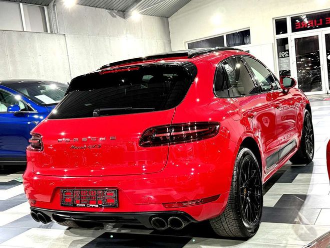 Porsche Macan GTS 3.0 V6 Bi-Turbo PDK Black Edition 1e Rouge Mtallis de 