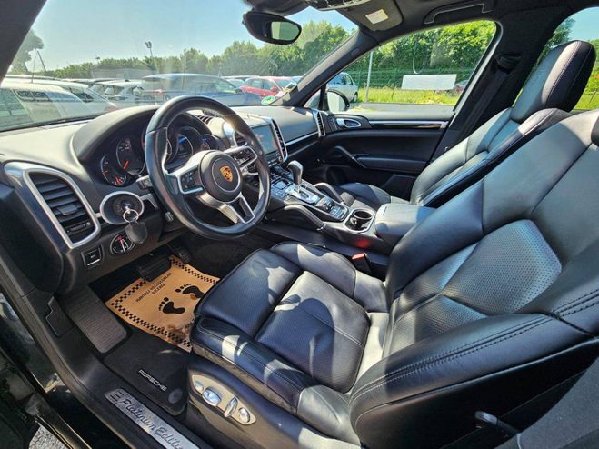 Porsche Cayenne 3.0 V6 262ch Diesel Platinum Edition Tip NOIR de 2017