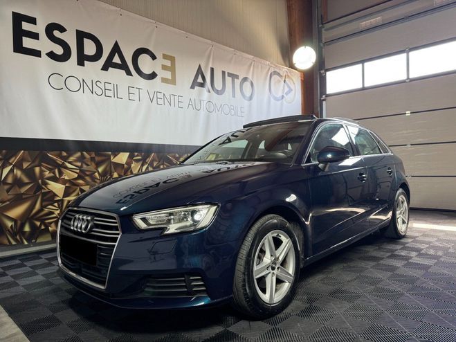 Audi A3 Sportback 1.6 TDI 116 S tronic 7 Design  Bleu de 2018