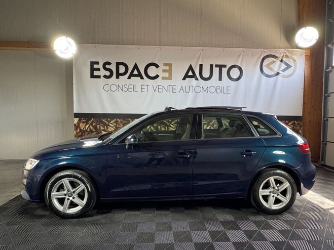 Audi A3 Sportback 1.6 TDI 116 S tronic 7 Design  Bleu de 2018