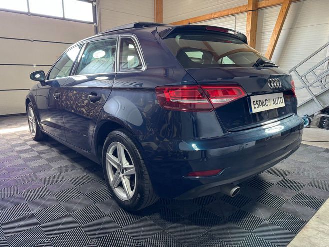 Audi A3 Sportback 1.6 TDI 116 S tronic 7 Design  Bleu de 2018