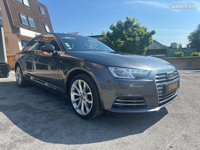 Audi A4 2.0 TFSI 190CH S line S-TRONIC BVA Gris de 2016
