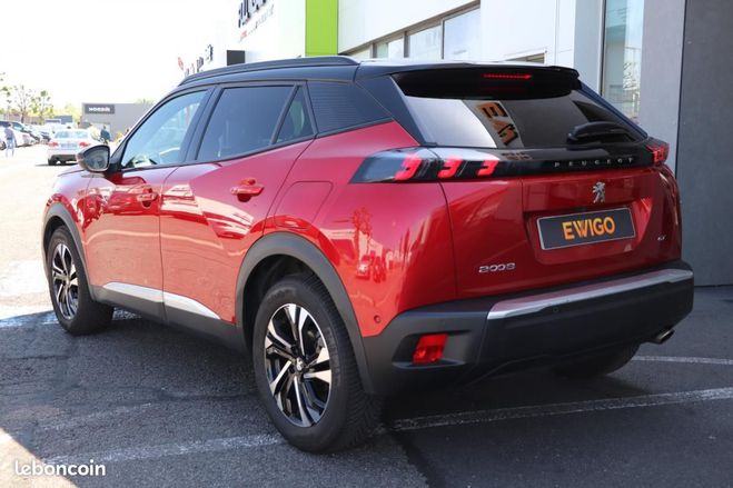 Peugeot 2008 1.5 BLUEHDI 130 GT EAT BVA Rouge de 2021