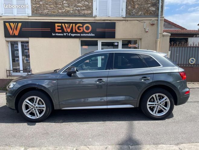 Audi Q5 2.0 40 TDI 190 S-LINE QUATTRO S-TRONIC B Gris de 2017