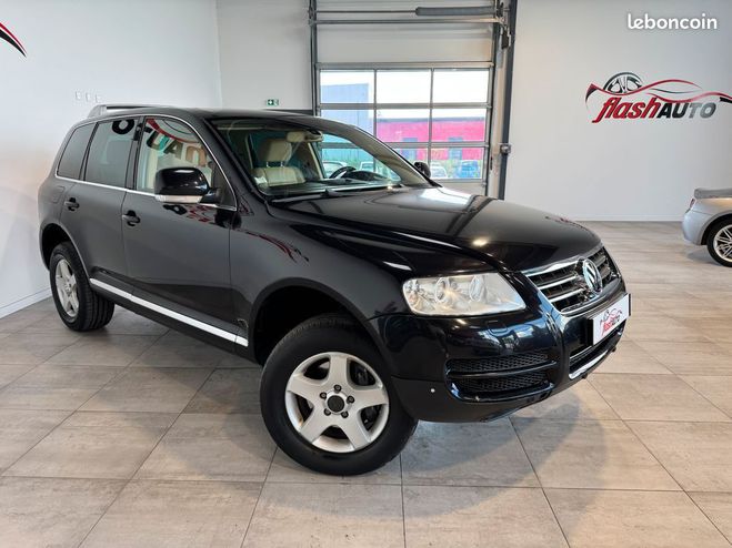Volkswagen Touareg 3.0 TDi V6 TIPTRONIC 225cv-BVA-2006 Noir de 2006