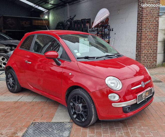 Fiat 500 1.2 Essence 69ch boite auto Rouge de 2010