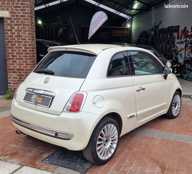 Fiat 500 1.4 Essence 100ch Boite Automatique Blanc de 2010
