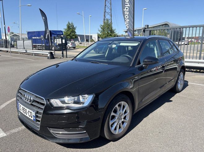 Audi A3 Sportback 1.6 TDI 110CH FAP AMBITION Noir de 2015