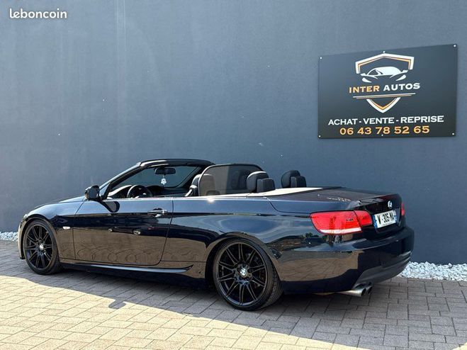 BMW Serie 3 325i e93 pack m cabriolet Noir de 2010