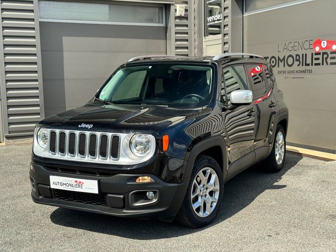 Jeep Renegade 1.4 MULTIAIR S&S 140 LIMITED Noir de 2016