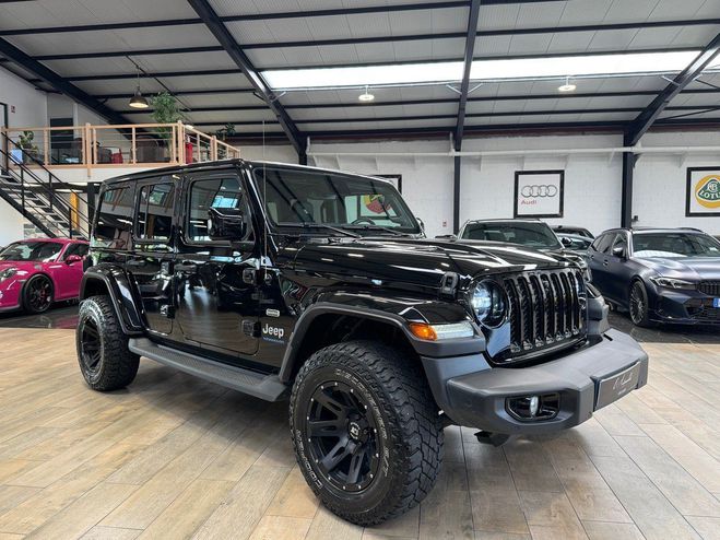 Jeep Wrangler 4XE 380CV UNLIMITED 4X4 OVERLAND JANTE R Noir de 2023