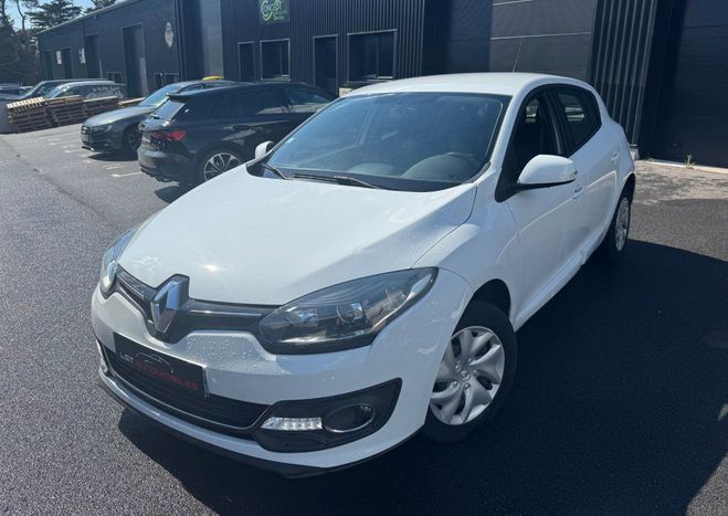 Renault Megane III Phase 3 Hatchback 1.5 dCi 110 cv BLANC de 2015