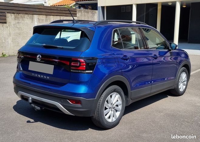 Volkswagen T Cross 1.0 tsi 95 cv lounge business Bleu de 2019