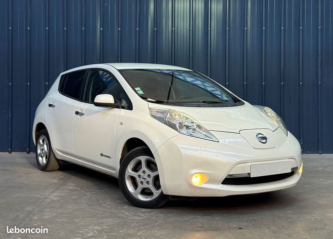 Nissan Leaf Electrique 24 KW-H Garantie 1 Camra de  Blanc de 2015