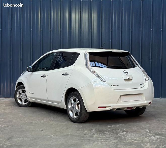 Nissan Leaf Electrique 24 KW-H Garantie 1 Camra de  Blanc de 2015