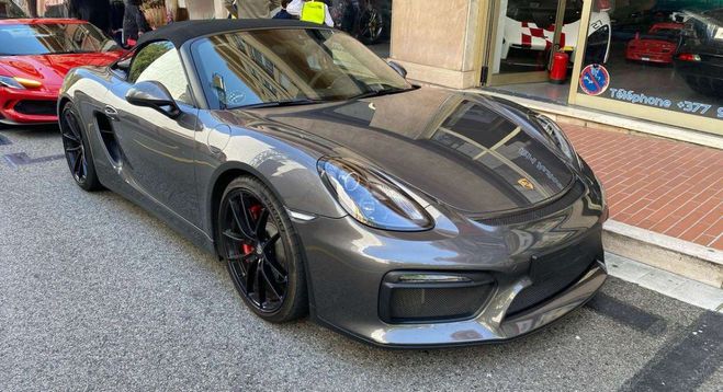 Porsche Boxster 981 SPYDER Gris de 2016