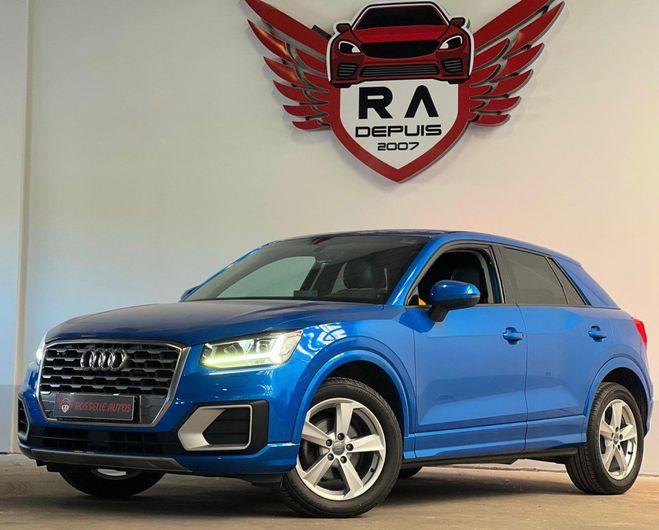 Audi Q2 35 TFSI 150CH DESIGN Bleu Fonc Mtallis de 2020