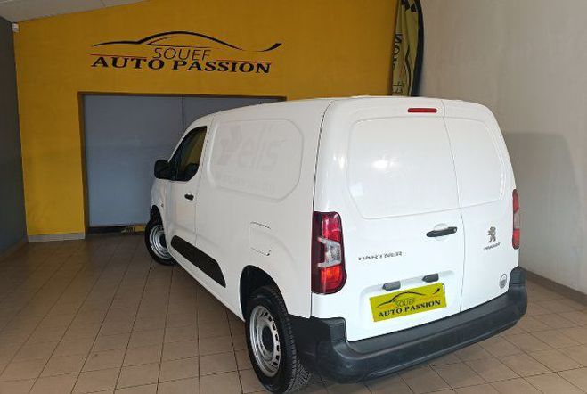 Peugeot Partner Premium L1 1.5 HDi 75CV BVM5 E6dT BLANC de 2019
