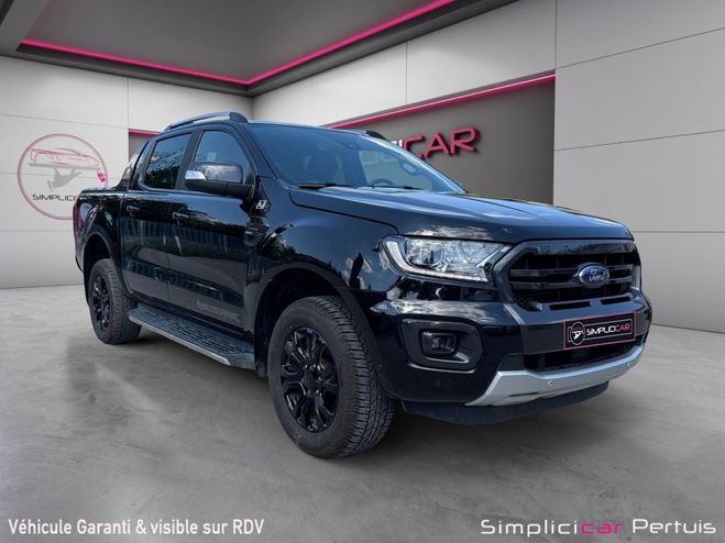 Ford Ranger DOUBLE CABINE 2.0 ECOBLUE 213 BV10 WILDT Noir de 2021