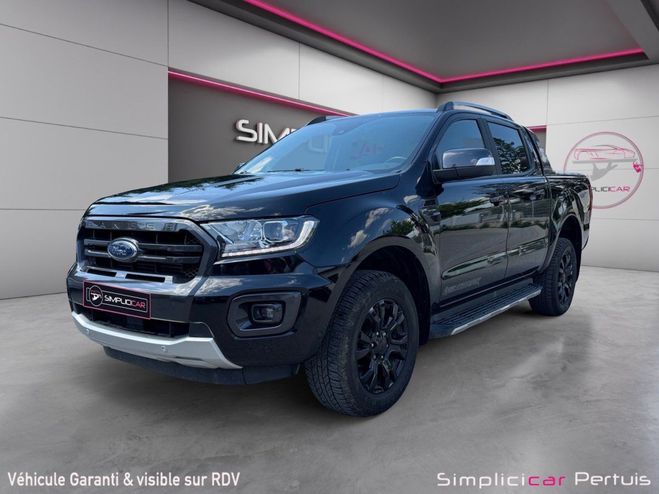 Ford Ranger DOUBLE CABINE 2.0 ECOBLUE 213 BV10 WILDT Noir de 2021