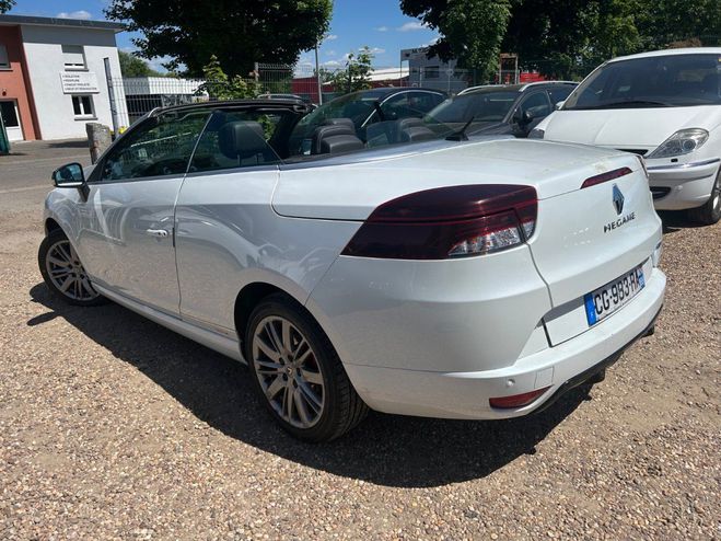 Renault Megane CC III 1.9 DCI 130 MONACO GP Blanc de 2012