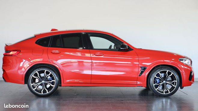 BMW X4 x4m competition Rouge de 2019