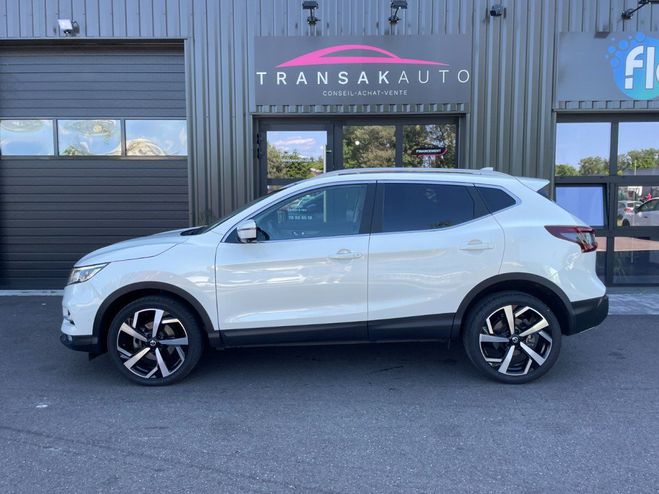 Nissan Qashqai 1.5 dci 115 dct tekna avec distribution  BLANC de 2020