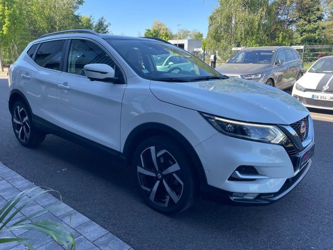 Nissan Qashqai 1.5 dci 115 dct tekna avec distribution  BLANC de 2020