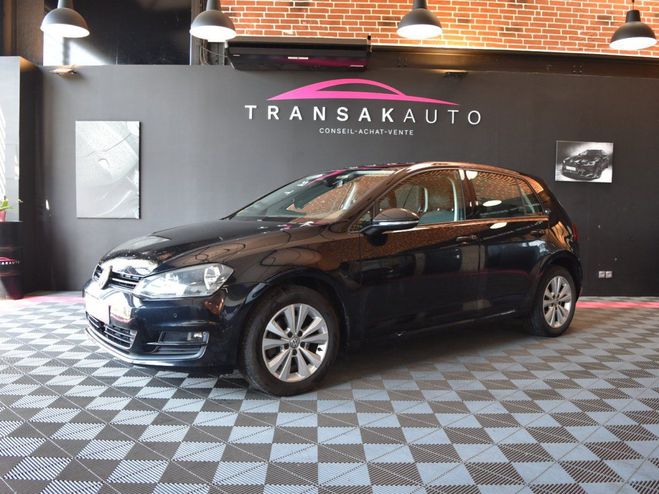 Volkswagen Golf 1.6 TDI 110 DSG7 Confortline Noir de 2016