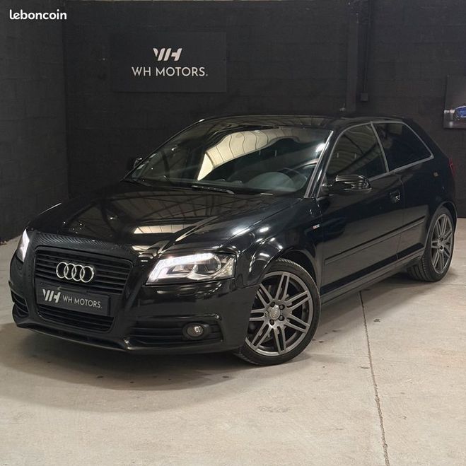 Audi A3 2.0 TDI 170 S line plus tronic Noir de 2010