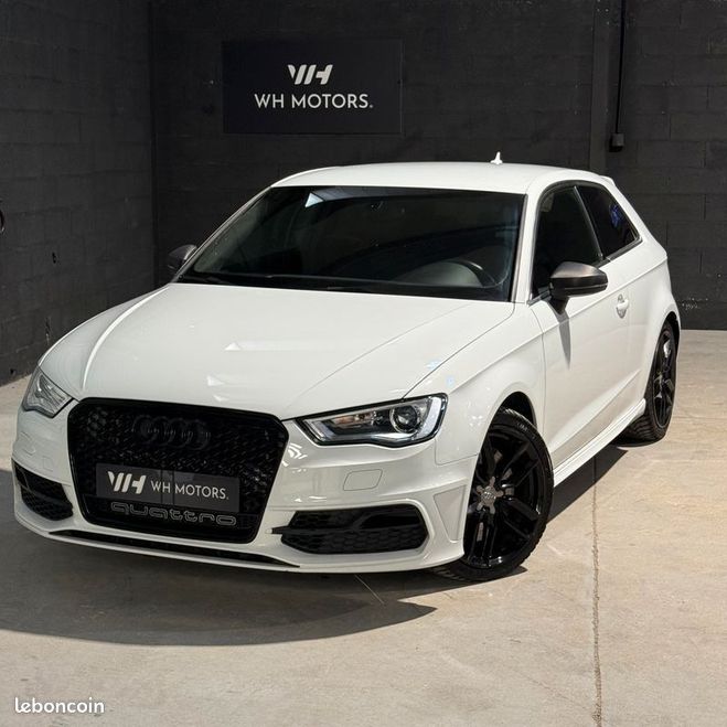 Audi S3 2.0 tfsi 300 quattro Blanc de 2013