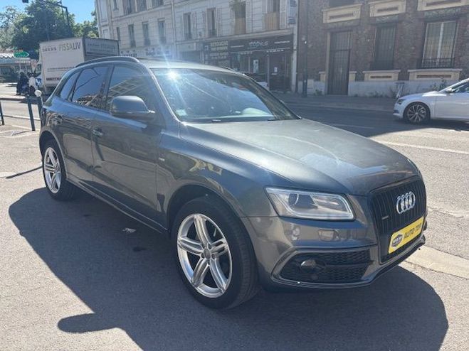 Audi Q5 2.0 TDI 177CH FAP S LINE QUATTRO S TRONI GRIS F de 2014