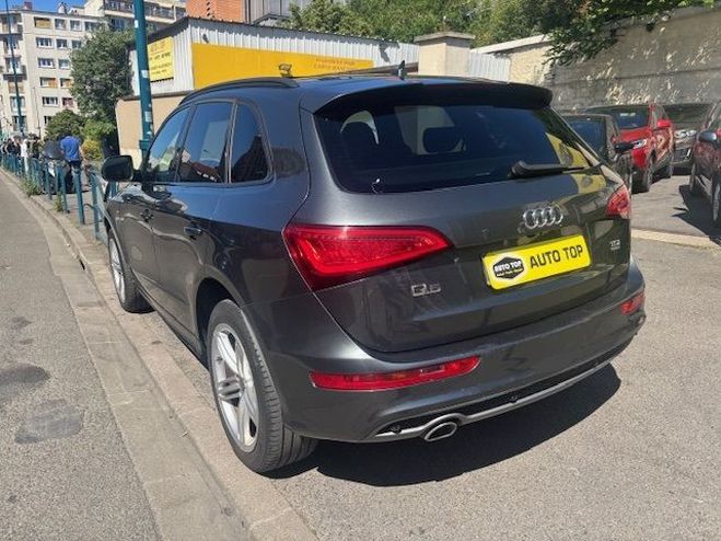 Audi Q5 2.0 TDI 177CH FAP S LINE QUATTRO S TRONI GRIS F de 2014