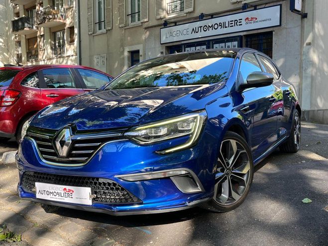 Renault Megane IV 1.2 TCE 130 ENERGY INTENS *AFF TETE H Bleu de 2016