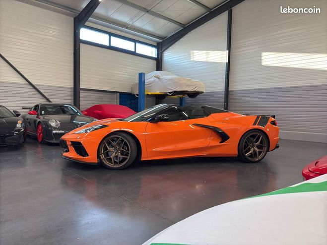 Chevrolet Corvette C8 Convertible 502cv Pack performance Z5 Orange de 2021