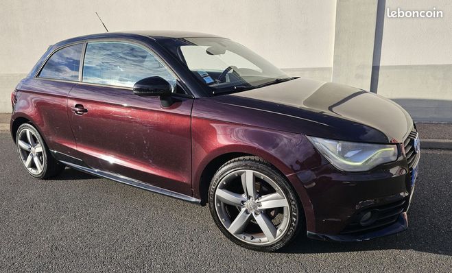 Audi A1 1.6 tdi 90 cv ambition luxe Violet de 2012