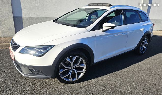 Seat Leon ST x-perience 2.0 tdi 184 cv 4 Blanc de 2016