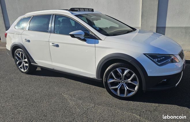Seat Leon ST x-perience 2.0 tdi 184 cv 4 Blanc de 2016