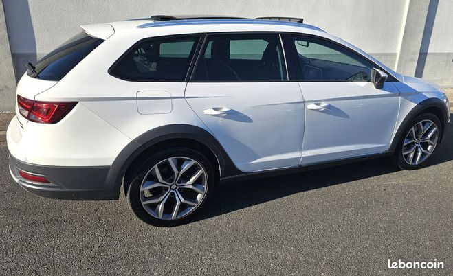 Seat Leon ST x-perience 2.0 tdi 184 cv 4 Blanc de 2016