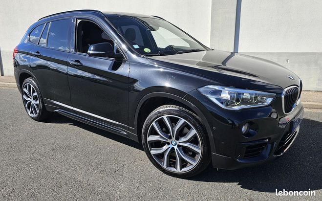 BMW X1 f48 2.0d 190 cv pack m Noir de 2017