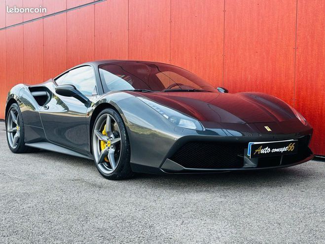 Ferrari 488 GTB 670CH 3.9 V8 garantie POWER Gris de 2016