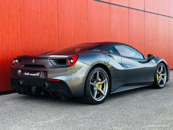 Ferrari 488 GTB 670CH 3.9 V8 garantie POWER Gris de 2016