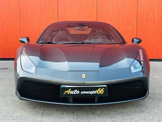 Ferrari 488 GTB 670CH 3.9 V8 garantie POWER Gris de 2016