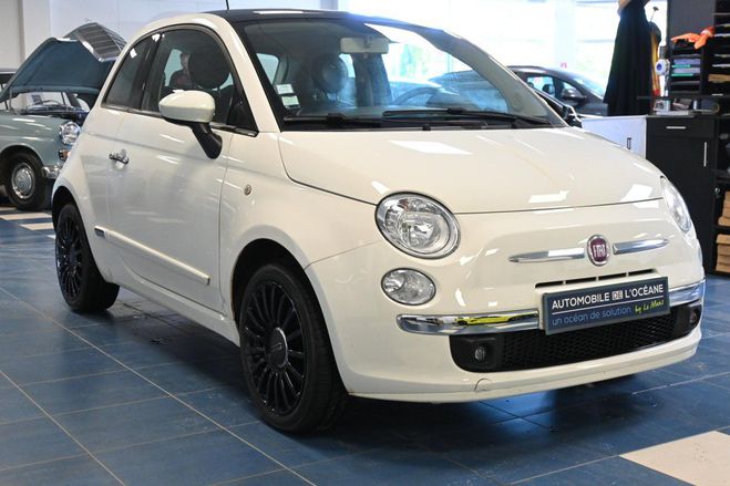Fiat 500 1.4 16V 100 ch S&S Lounge Blanc de 2010