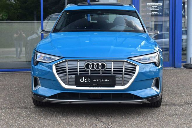 Audi e-tron 55 Quattro Pano B&O ACC Vitrual Mirrors  Bleu Antigua Blue de 