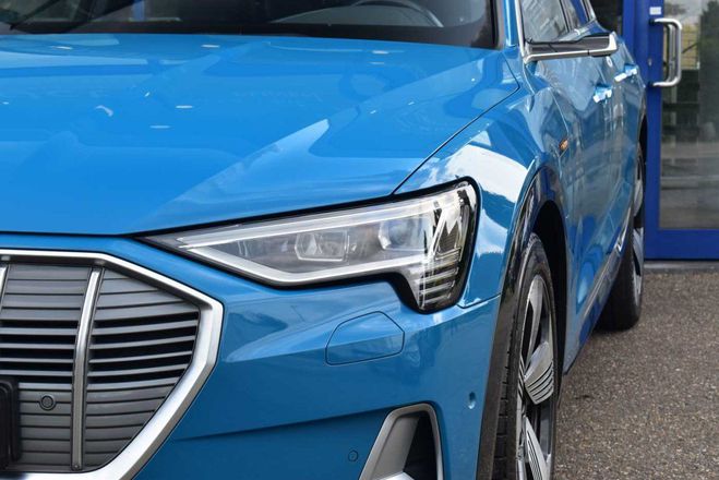 Audi e-tron 55 Quattro Pano B&O ACC Vitrual Mirrors  Bleu Antigua Blue de 