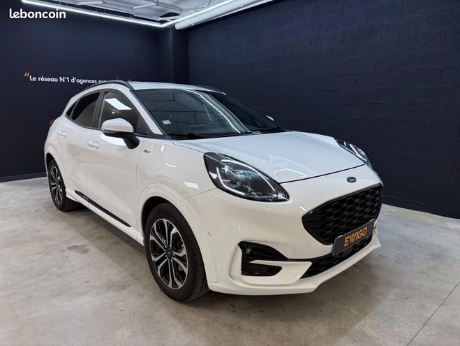 Ford Puma 125 ST-LINE DCT BVA ACC CAMERA ATTELAGE  Blanc de 2020