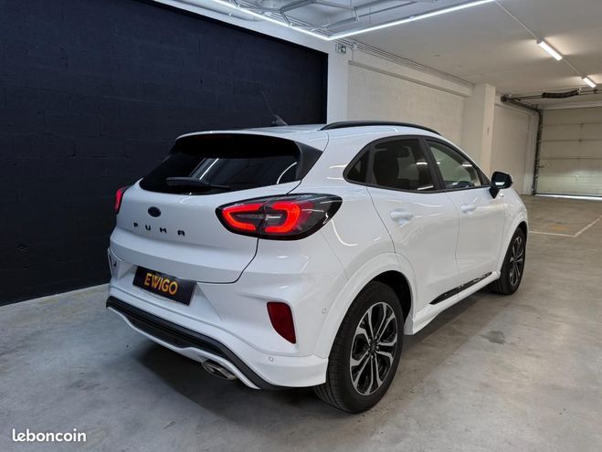 Ford Puma 125 ST-LINE DCT BVA ACC CAMERA ATTELAGE  Blanc de 2020