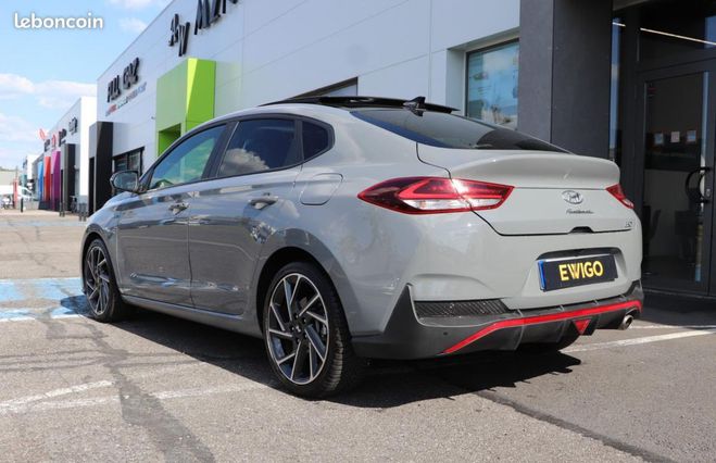 Hyundai I30 1.5 160ch HYBRID N-LINE BVA TOIT OUVRANT Gris de 2023