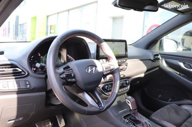 Hyundai I30 1.5 160ch HYBRID N-LINE BVA TOIT OUVRANT Gris de 2023